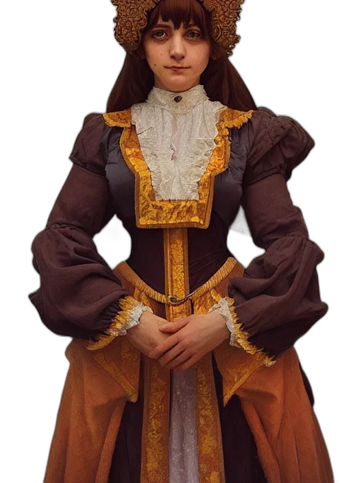 dress, jacket, staff, face, photorealistic, oil painting, 3d render, fantasy art transparent PNG cut-out