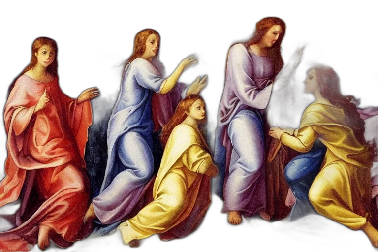 concept art, oil painting, photorealistic, 3d render transparent PNG cut-out