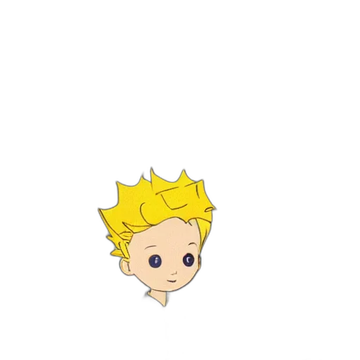 crown, creature, staff, face, cartoon, pixel art, anime, concept art transparent PNG cut-out
