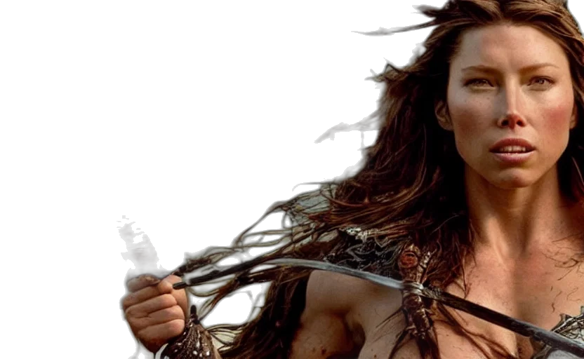 sword, hair, epic, photo transparent PNG cut-out