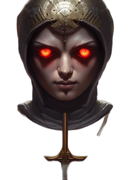 mask, face, staff, crown transparent PNG cut-out