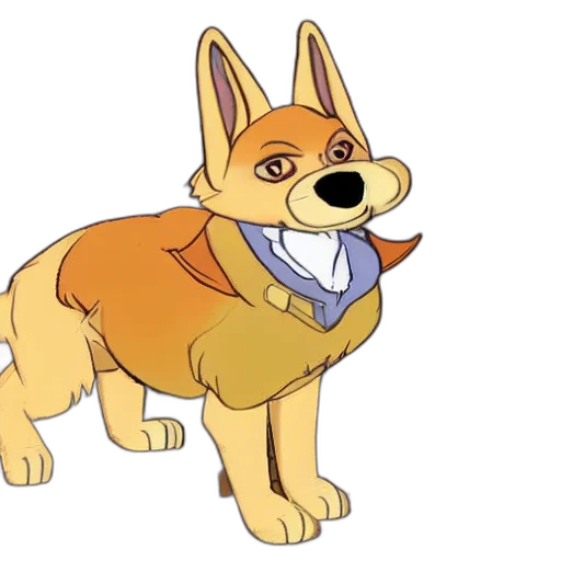 staff, animal, creature, cartoon transparent PNG cut-out