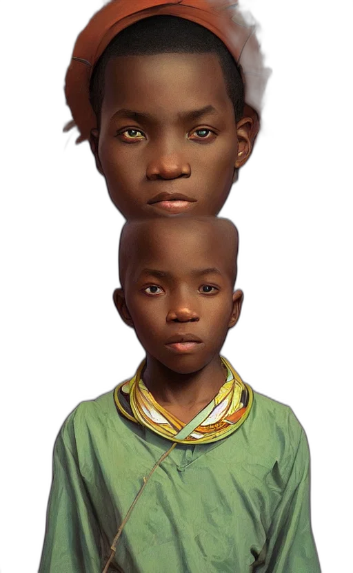 face, mask, crown, hair, photorealistic, concept art, 3d render, oil painting transparent PNG cut-out