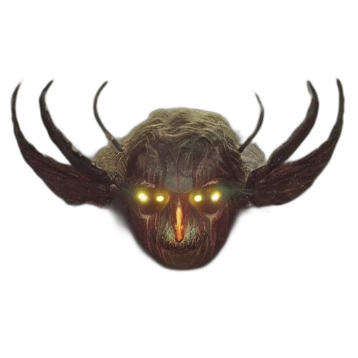 mask, face, creature, crown transparent PNG cut-out