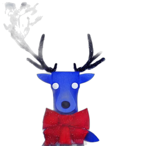 animal, creature, staff, mask, 3d render, concept art, fantasy art, watercolor transparent PNG cut-out