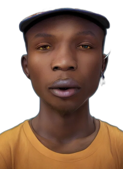 face, staff, hat, animal, photorealistic, concept art, 3d render, fantasy art transparent PNG cut-out