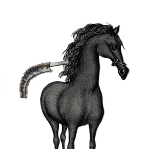 animal, dragon, creature, staff transparent PNG cut-out