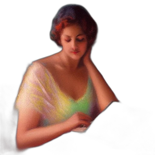 dress, jewelry, oil painting, photorealistic, pixel art, vaporwave, underwater, neon lights transparent PNG cut-out