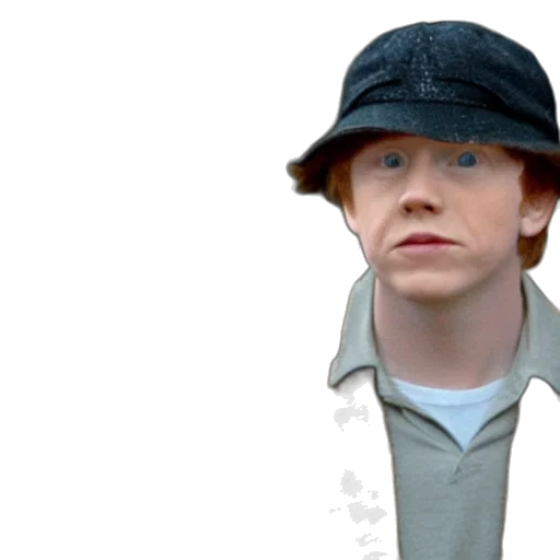 hat, jacket, face, staff transparent PNG cut-out