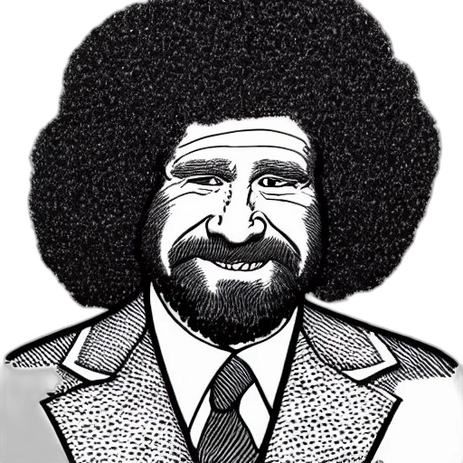 hair, staff, face, jacket, cartoon, comic book art, pixel art, bob transparent PNG cut-out