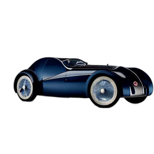 car, 3d render, concept art, photorealistic, bugatti, type, atlantic, concept transparent PNG cut-out