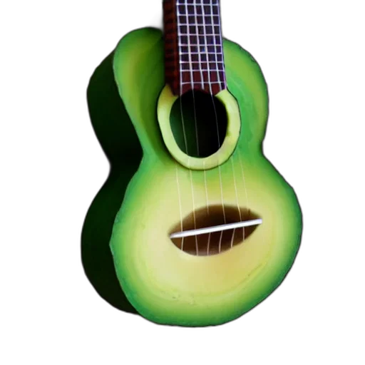 3d render, photorealistic, green, avocado transparent PNG cut-out