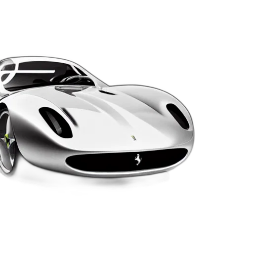 car, 3d render, photorealistic, concept art, studio, lighting, ferrari, concept transparent PNG cut-out