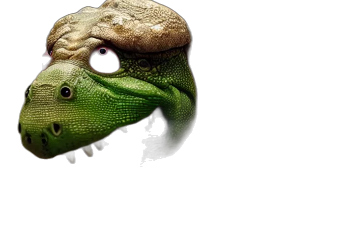 dragon, creature, animal, face transparent PNG cut-out