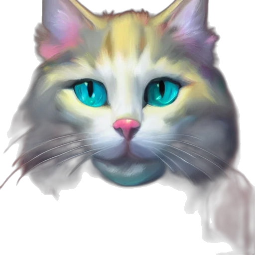 animal, face, creature, photorealistic transparent PNG cut-out