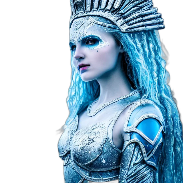 dress, fantasy art, concept art, comic book art, 3d render, blue, photo, very transparent PNG cut-out