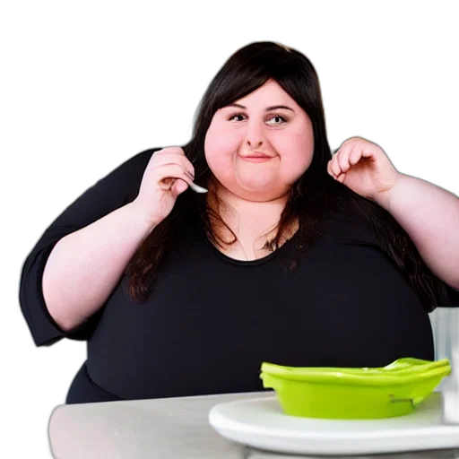 food, creature, very, obese transparent PNG cut-out