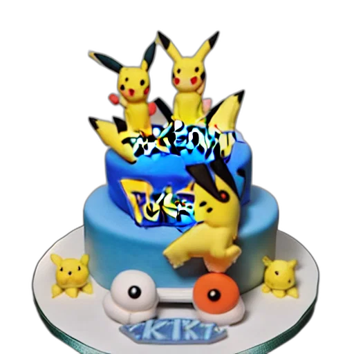 3d render, pixel art, cute, pokemon transparent PNG cut-out