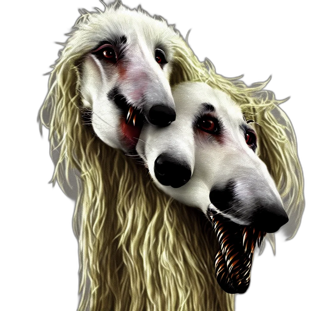 animal, creature, hair, mask, concept art, photorealistic, fantasy art, 3d render transparent PNG cut-out