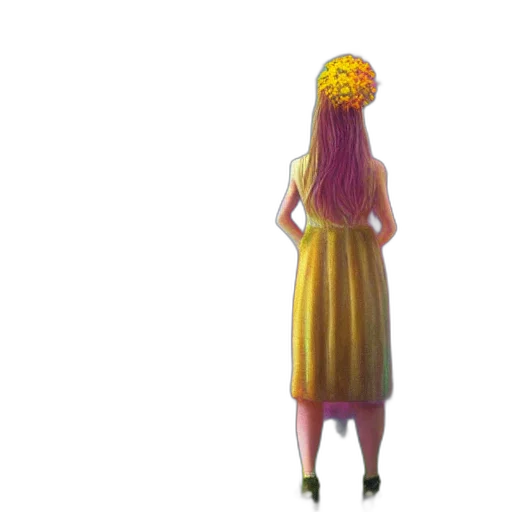 dress, hair, crown, hat transparent PNG cut-out