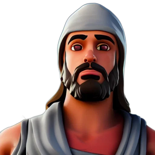 face, weapon, mask, 3d render transparent PNG cut-out