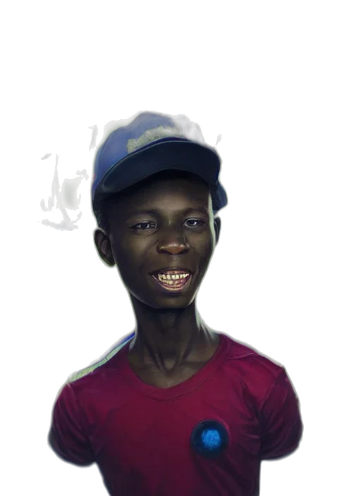 face, hat, animal, staff, photorealistic, cartoon, oil painting, 3d render transparent PNG cut-out
