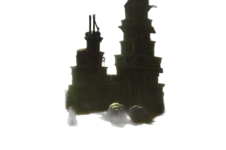 crown, building, weapon, dragon transparent PNG cut-out