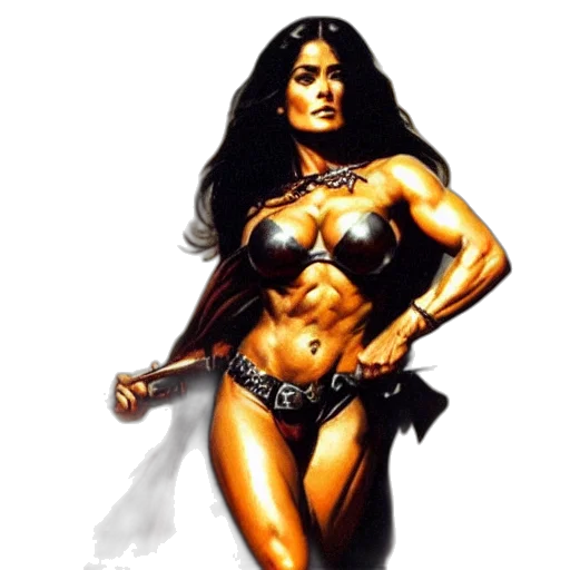 comic book art, fantasy art, concept art, photorealistic transparent PNG cut-out