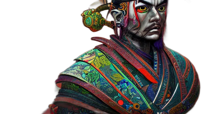 mask, face, staff, sword transparent PNG cut-out