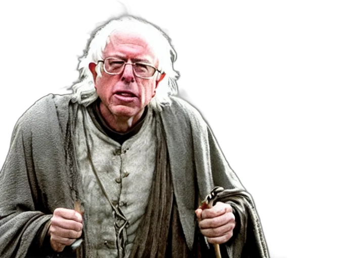 film, still, bernie, sanders transparent PNG cut-out