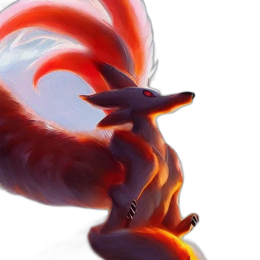 dragon, creature, animal, staff transparent PNG cut-out