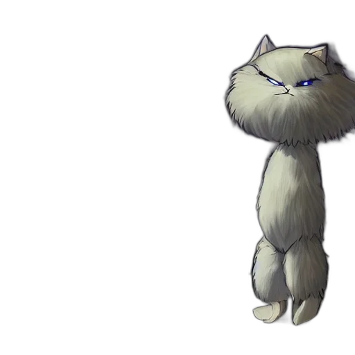 staff, creature, animal, concept art, pixel art, 3d render, fantasy art, celshaded transparent PNG cut-out