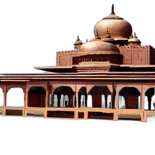 building, 3d render, concept art, photorealistic, tal, mahal transparent PNG cut-out