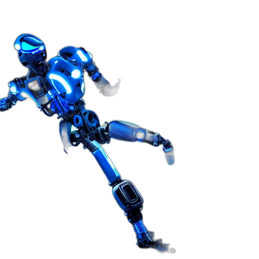 robot, weapon, 3d render, concept art transparent PNG cut-out