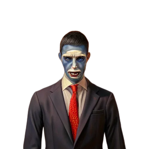 mask, face, staff, jacket transparent PNG cut-out