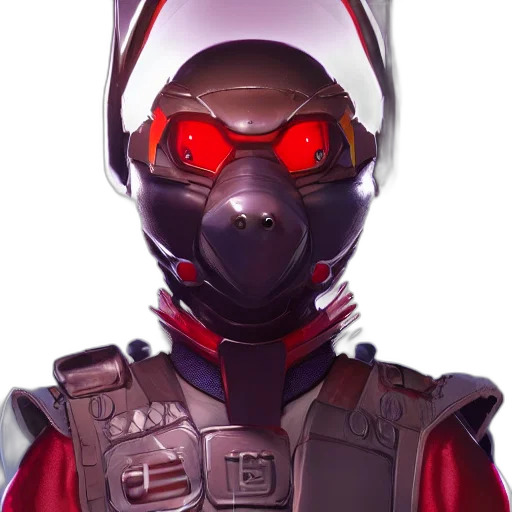 mask, robot, face, staff transparent PNG cut-out
