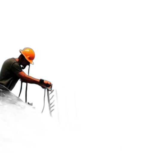staff, hat, building, 3d render, concept art, photorealistic, pixel art, fog transparent PNG cut-out