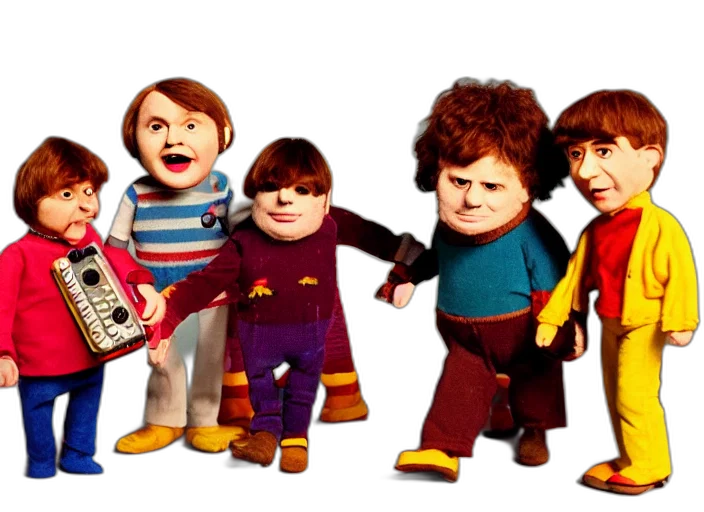 3d render, concept art, scene, british, kids, programme, bbc, oliver transparent PNG cut-out