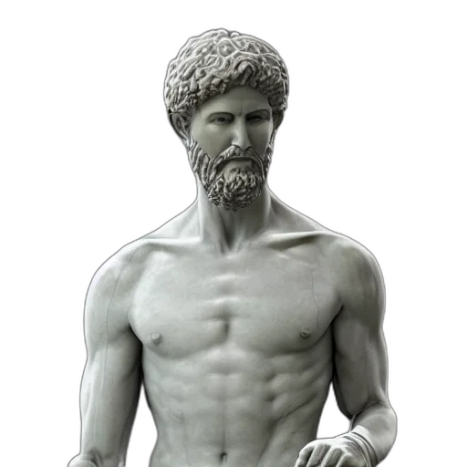 face, hair, photorealistic, 3d render, concept art, fantasy art, render, statue transparent PNG cut-out