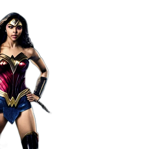 comic book art, concept art, deepika, padukone, wonder, women, avengers, highly transparent PNG cut-out