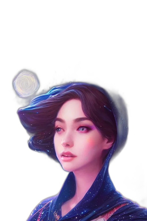 face, robot, hair, jewelry transparent PNG cut-out
