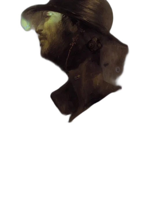mask, face, hat, crown, photorealistic, concept art, watercolor, fantasy art transparent PNG cut-out