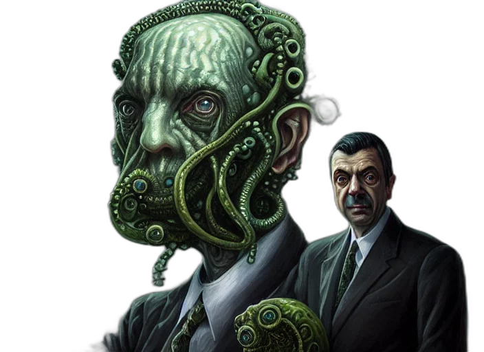 mask, creature, face, concept art transparent PNG cut-out