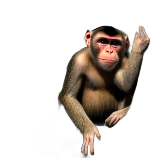 animal, creature, staff, mask, 3d render, concept art, photorealistic, cartoon transparent PNG cut-out