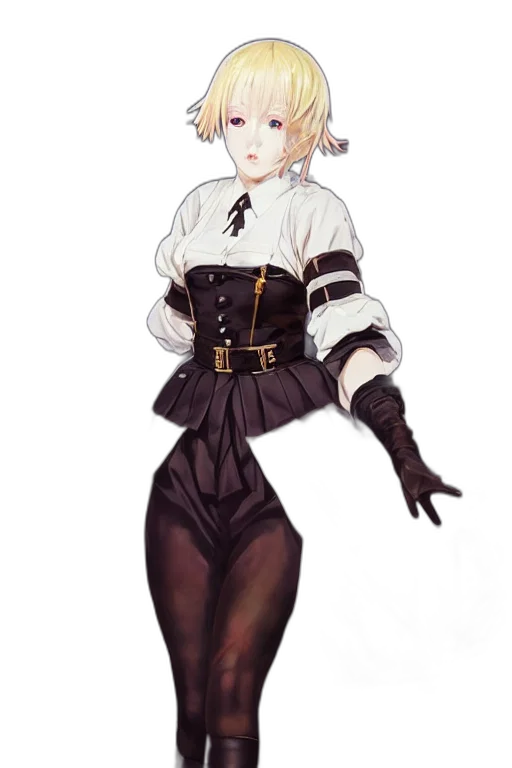 staff, dress, jacket, weapon transparent PNG cut-out