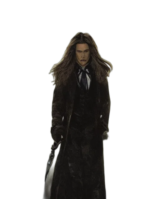 jacket, staff, hair, concept art, dark, alternate, cover, art transparent PNG cut-out