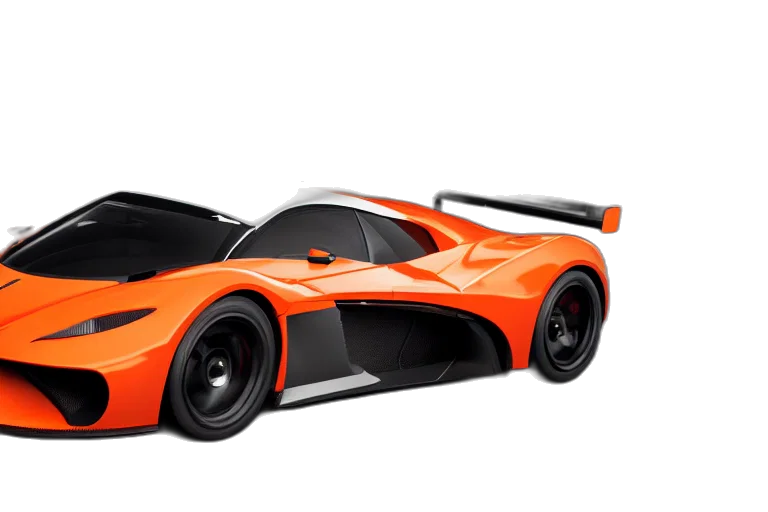 car, 3d render, concept art, photorealistic transparent PNG cut-out
