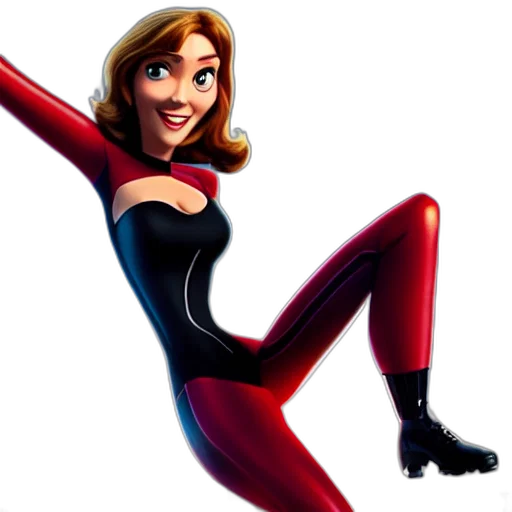 comic book art, cartoon, concept art, 3d render transparent PNG cut-out