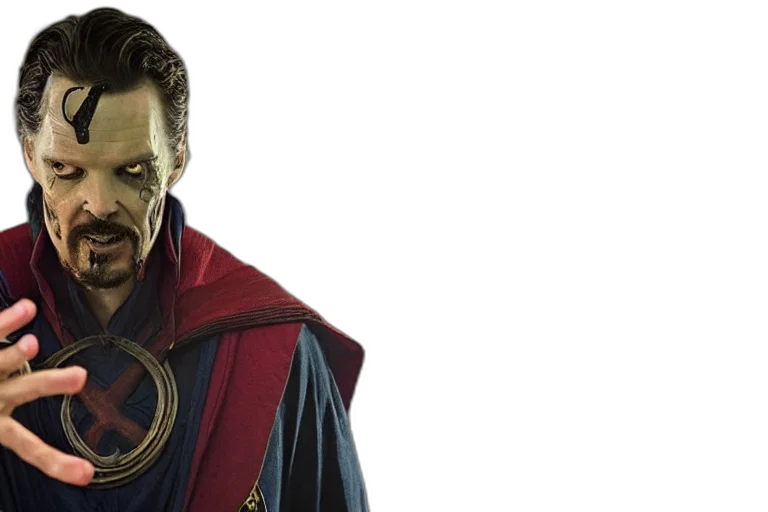 face, concept art, film, still transparent PNG cut-out