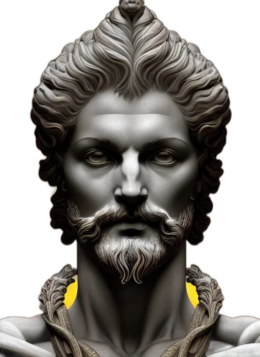 face, mask, staff, photorealistic, 3d render, fantasy art, concept art, symmetry transparent PNG cut-out